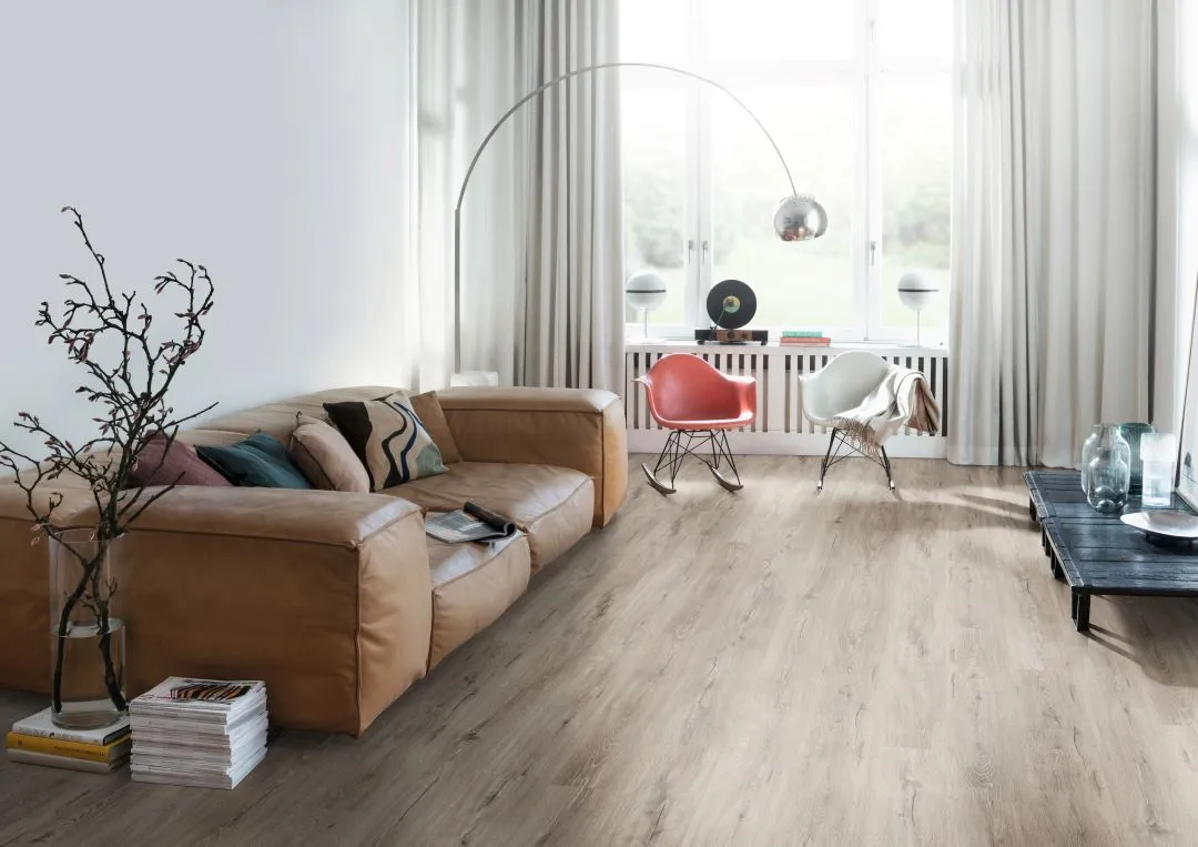 Egger Laminatboden Melba Eiche grau