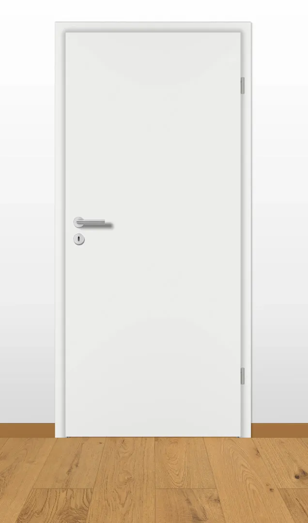 T&uuml;rblatt G&J Ultramatt wei&szlig; RAL 9016