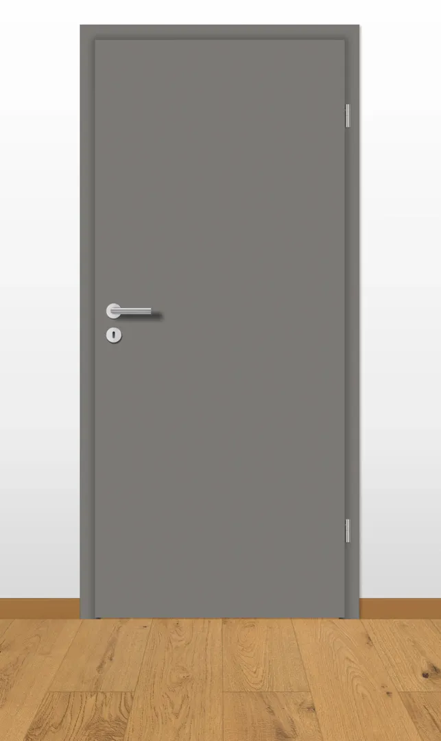 T&uuml;rblatt G&J Ultramatt grau RAL 7037