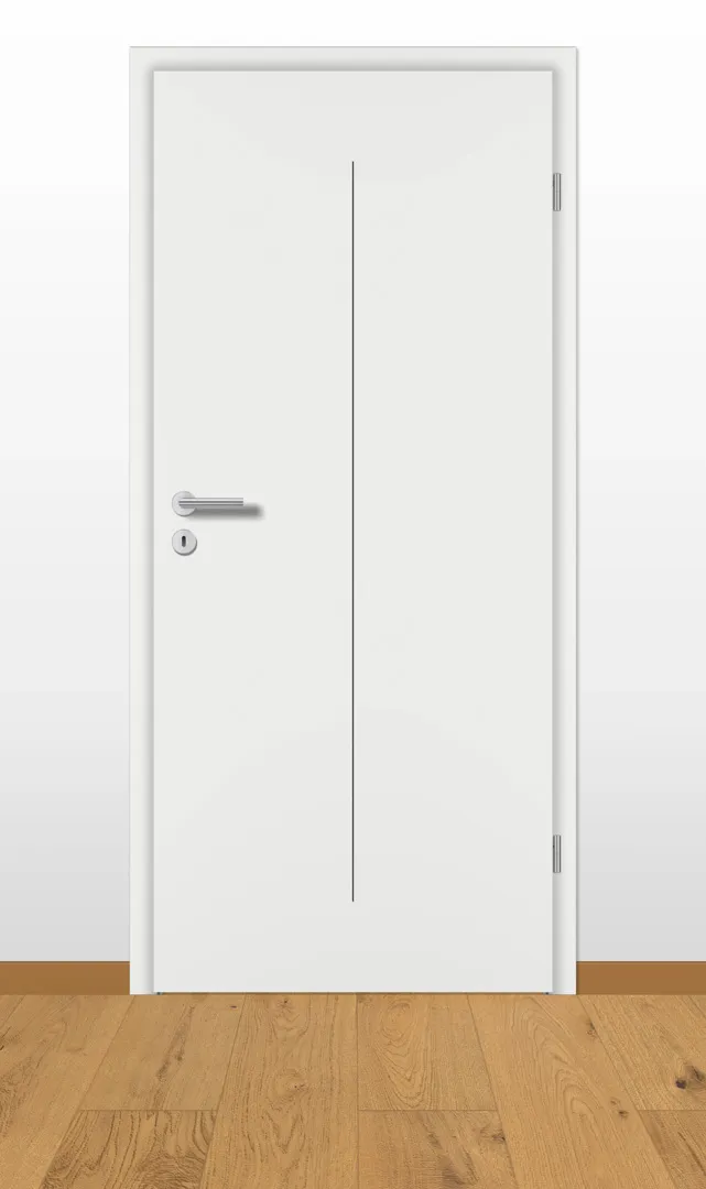 T&uuml;rblatt G&J Shadowline NF1 wei&szlig;