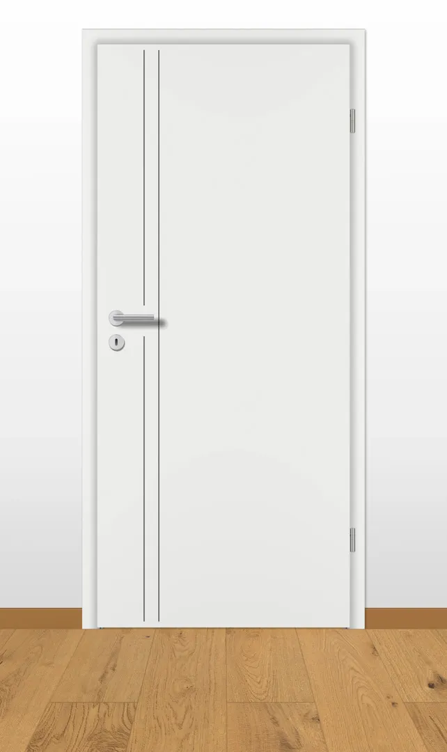 T&uuml;rblatt G&J Shadowline NF5 wei&szlig;