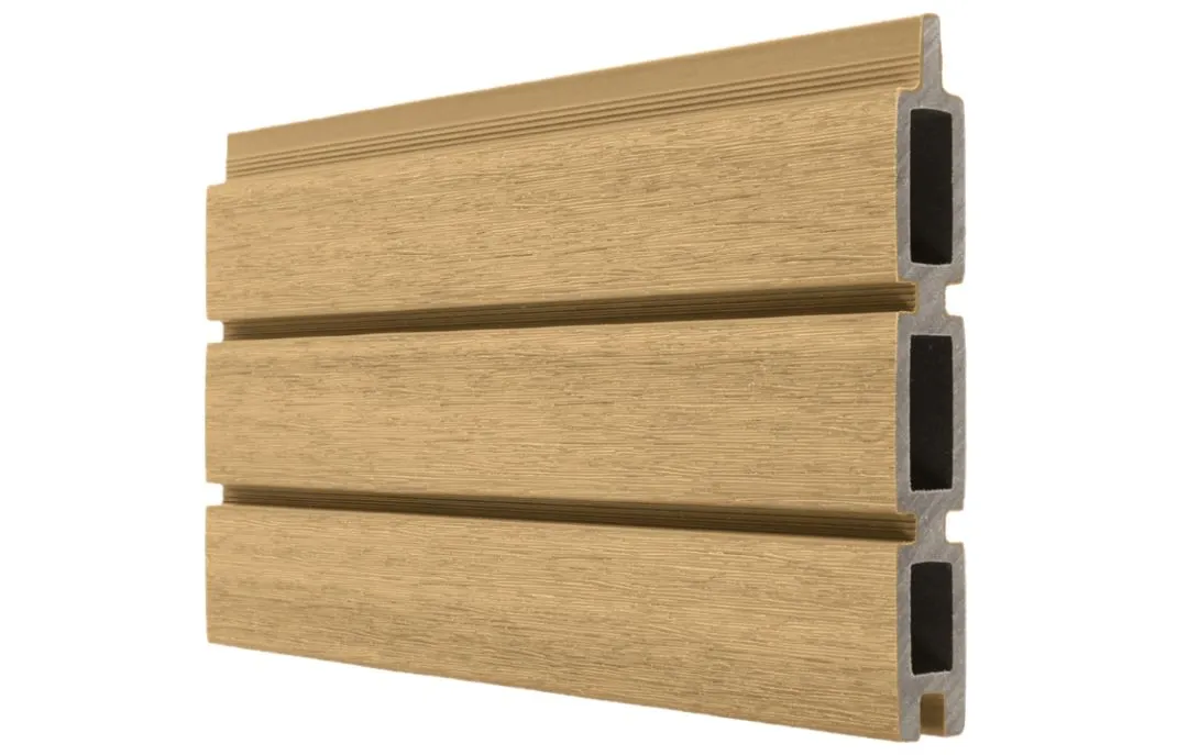 WPC Zaunprofil Modern red cedar