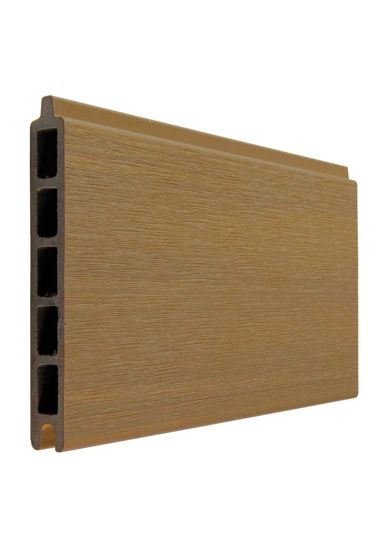 WPC Zaunprofil Premium Teak