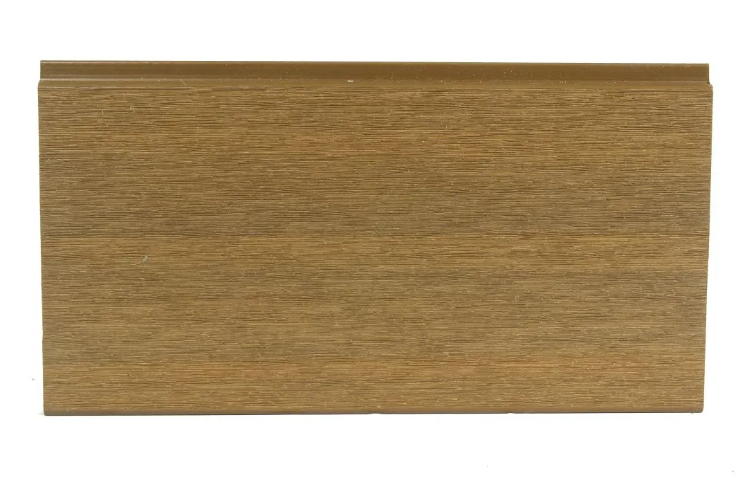 WPC Zaunprofil Premium Teak