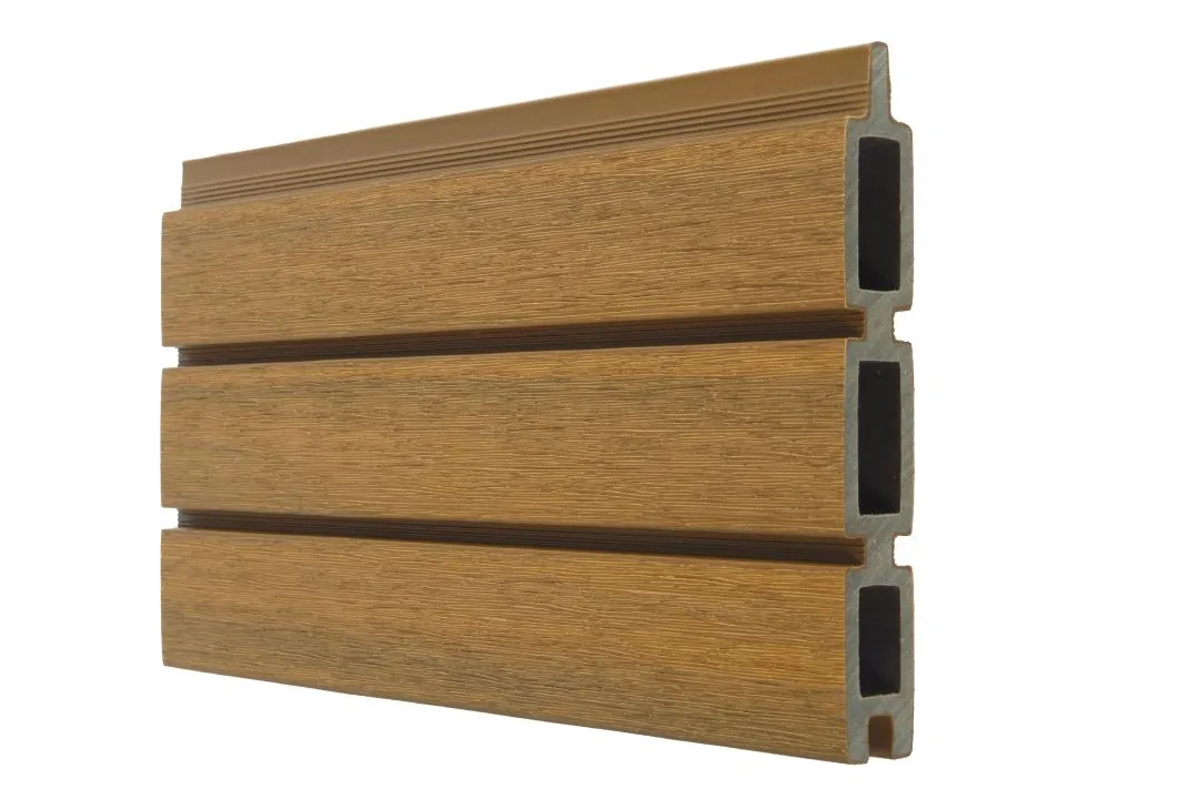 WPC Zaunprofil Modern Teak