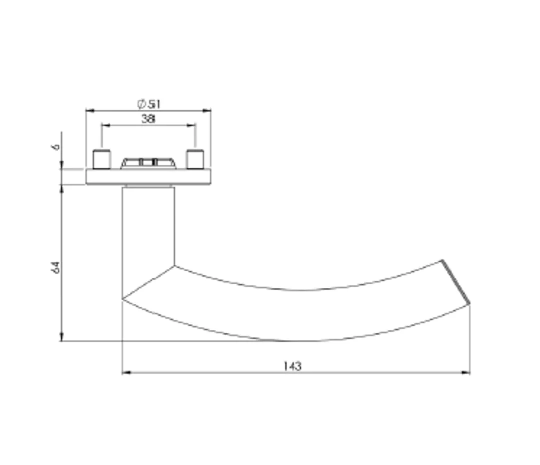 T&uuml;rgriff VAYA Basic Viva 254